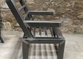 Fauteuil en acier